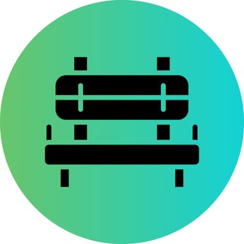 Bench Vector Icon Design