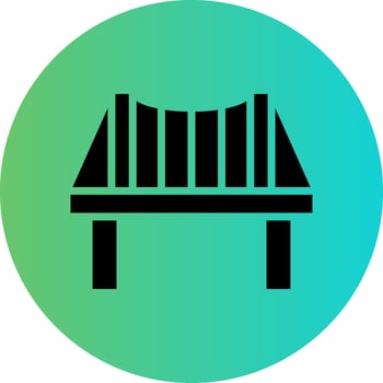 Bridge Vector Icon Design