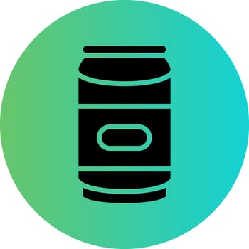 Soda Can Vector Icon Design