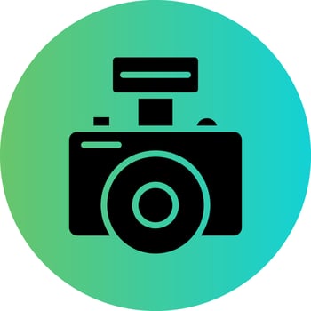 Camera Vector Icon Design