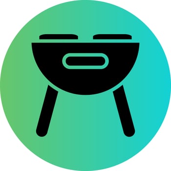 BBQ Vector Icon Design
