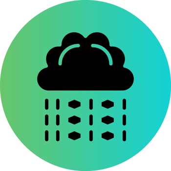 Hail Vector Icon Design