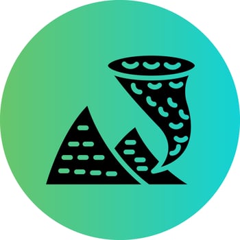 Sandstorm Vector Icon Design