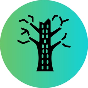 Withered Vector Icon Design