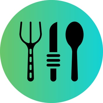 Cutlery Vector Icon Design