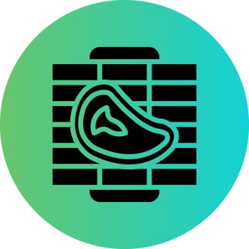 Yakiniku Vector Icon Design