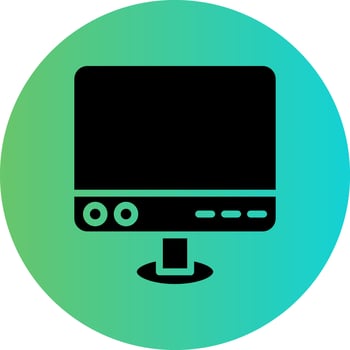 Computer Vector Icon Design
