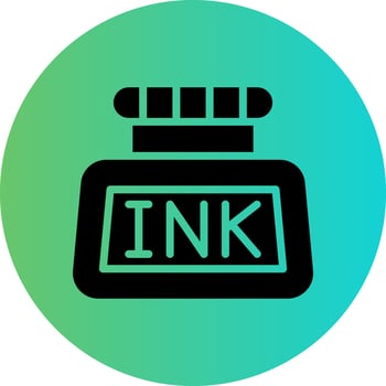 Ink Vector Icon Design