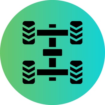 Chassis Vector Icon Design