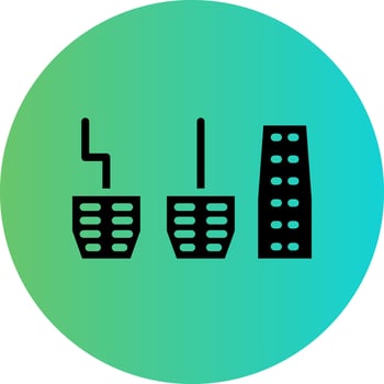Pedals Vector Icon Design