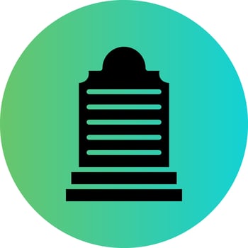 Grave Vector Icon Design