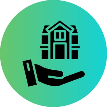 Home Insurance Vector Icon Design
