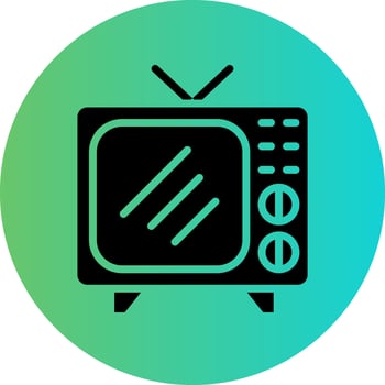 TV Vector Icon Design
