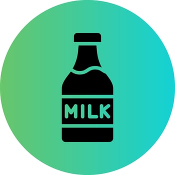 Milk Vector Icon Design