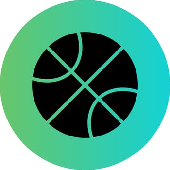 Basketball Vector Icon Design