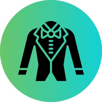 Tuxedo Vector Icon Design