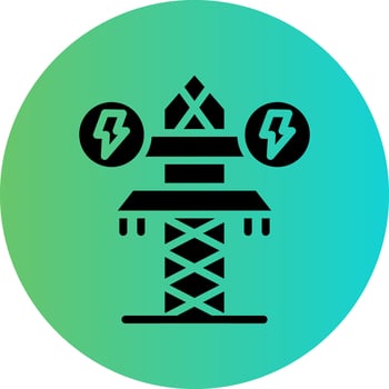 Electrical Energy Vector Icon Design