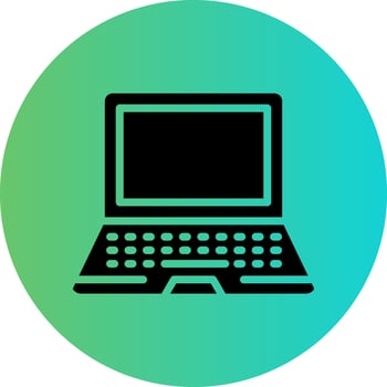 Laptop Vector Icon Design
