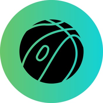 Basketball Vector Icon Design