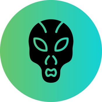 Extraterrestrial Vector Icon Design