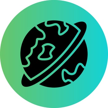 Uranus Vector Icon Design