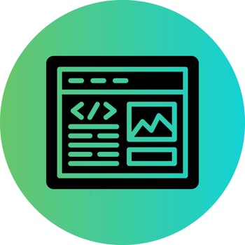 Website Ux Vector Icon Design