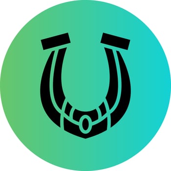 Horseshoe Vector Icon Design