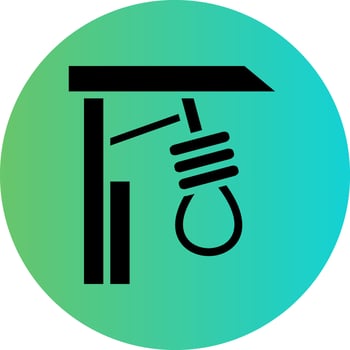 Gibbet Vector Icon Design