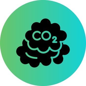 CO Vector Icon Design