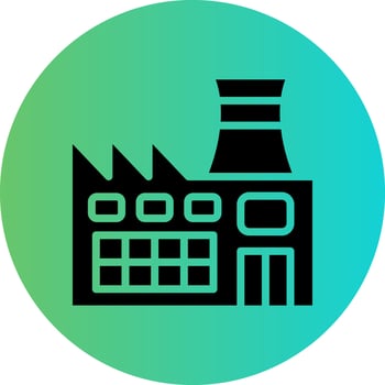 Power Plant Vector Icon Design
