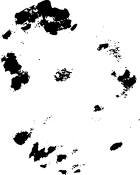 Rustic grunge texture with grain and stains. Abstract noise background. PNG graphic illustration with transparent background.