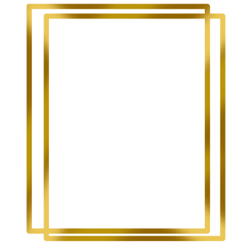 Gold lines border png