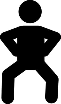 40 stick figure set, pictogram, sticman. vector