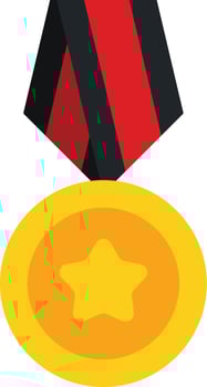 Medal Champion Award vector