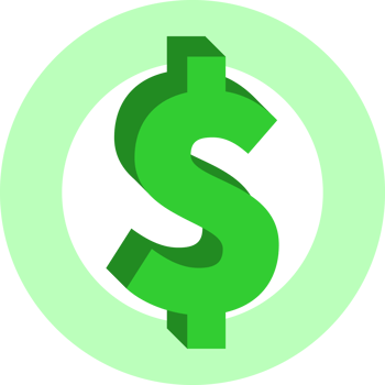 dollar symbol icons png