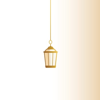 Eid mubarak flat style decorative greeting background vector
