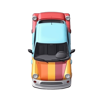 Cartoon Car Crossover png