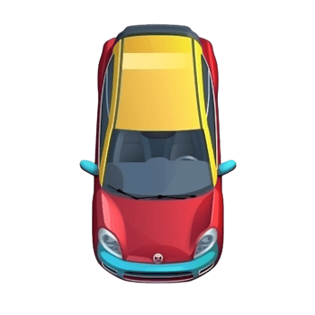 Cartoon Hatchback Car png