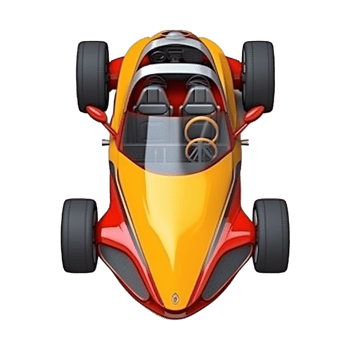 Cartoon Car Roadster png