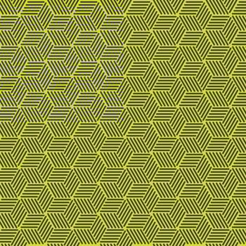 Background With Cubic Pattern vector