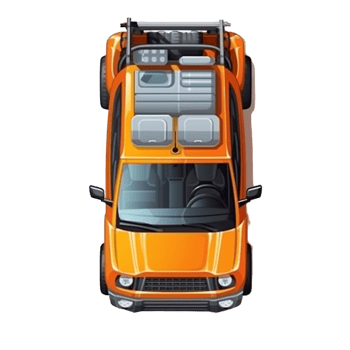 Cartoon Suv car png