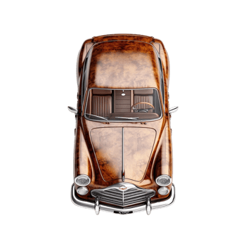 Cartoon Vintage Car Vehicle png