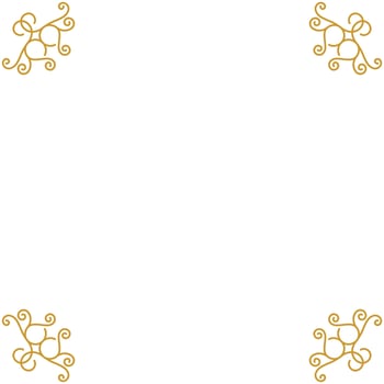 decorative frames and corner decorations for writing and photos vector
