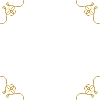 decorative frames and corner decorations for writing and photos vector