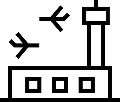 airport Illustration Vector