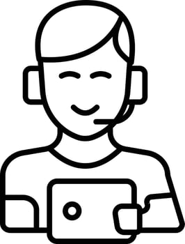Customer Support  Illustration Vector