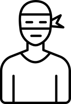 bandit Illustration Vector