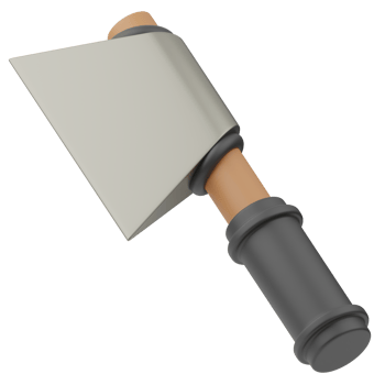 Axe Agriculture 3D Illustration png