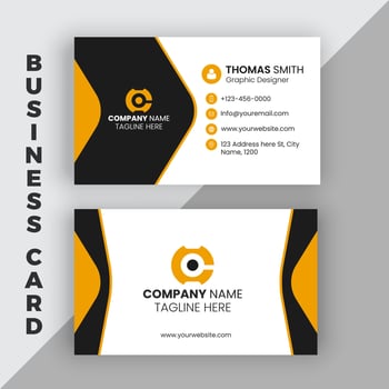 Professional Corporate Business card design vector