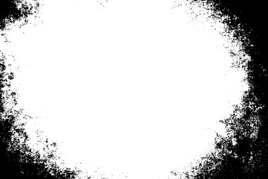 Grunge border texture background. Abstract frame overlay. PNG graphic illustration with transparent background.